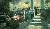 A Certain Style, Alfa Romeo 2900 Kunstdruck von Alan Fearnley