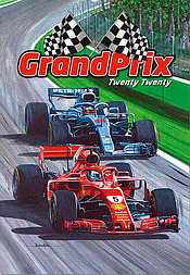Formel-1 Wandkalender 2020 Grand Prix Motorsport Kunst