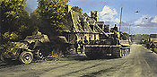 Holding the Line, Michael Wittmann's Tiger Panzer Kunstdruck