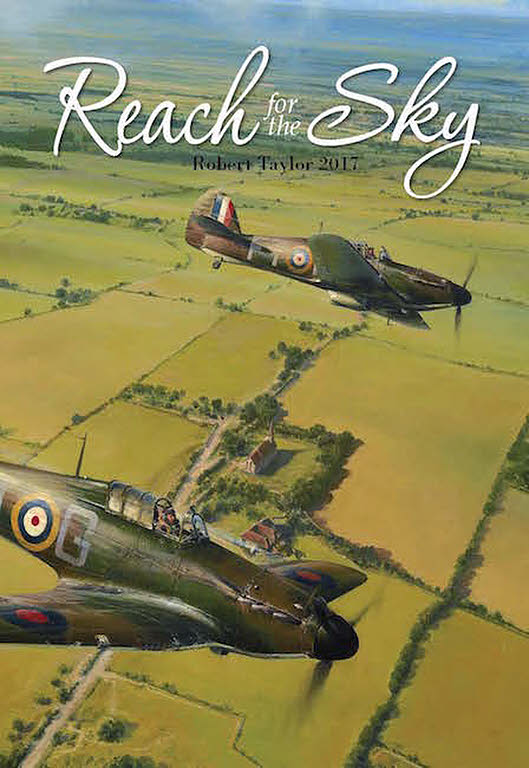 Reach for the Sky Flugzeug Kalender 2017, Luftfahrtkunst von Robert Taylor