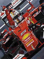 Victory for Jules - Sebastian Vettel wins the Hungarian Grand Prix 2015 with Ferrari