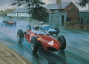 1961 British Grand Prix - Aintree, Wolfgang Graf Berghe von Trips im Ferrari 156