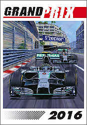 Grand Prix Formel-1 Kunst-Kalender 2016 von Nicholas Watts und Colin Carter
