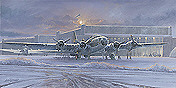 The Memphis Belle, B-17 aviation art print by Philip E West